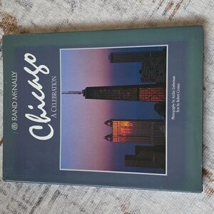 Rand McNally Hardcover "Chicago: A Celebration" Coffee Table Book 1990 EUC
